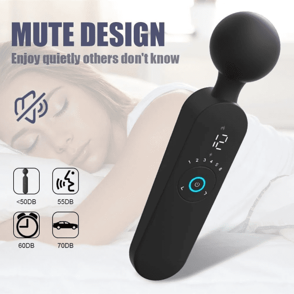 VIBRADOR MASSAGEADOR RECARREGÁVEL ARES 12 VIBRAÇÕES E 6 VELOCIDADES COM AQUECIMENTO - Imagem 5