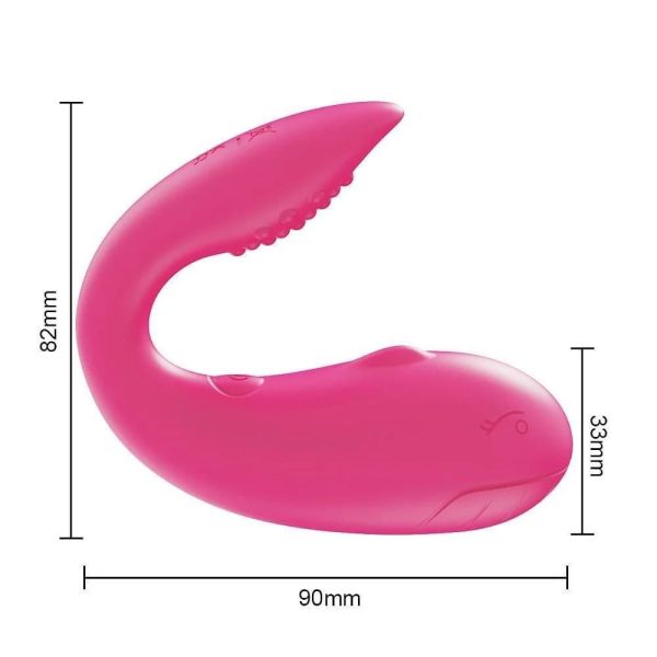 VIBRADOR BALEIA DE  APLICATIVO ESTIMULADOR PONTA 10 VIBRAÇÕES - Imagem 8