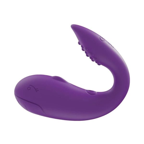 VIBRADOR BALEIA DE  APLICATIVO ESTIMULADOR PONTA 10 VIBRAÇÕES - Imagem 11
