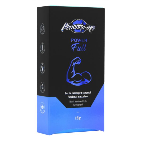 POWER FULL GEL FUNCIONAL MASCULINO 15G PROVOKE-ME - Imagem 4