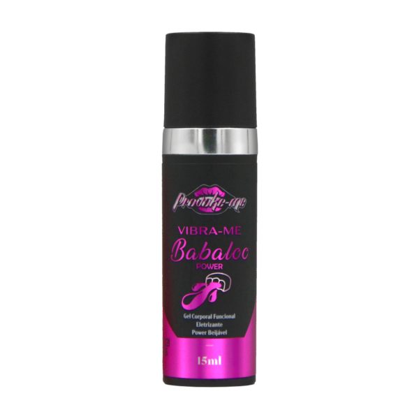 VIBRA-ME BABALOO POWER GEL ELETRIZANTE BEIJÁVEL 15G PROVOKE-ME - Imagem 3