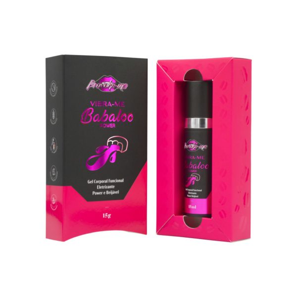 VIBRA-ME BABALOO POWER GEL ELETRIZANTE BEIJÁVEL 15G PROVOKE-ME - Imagem 2