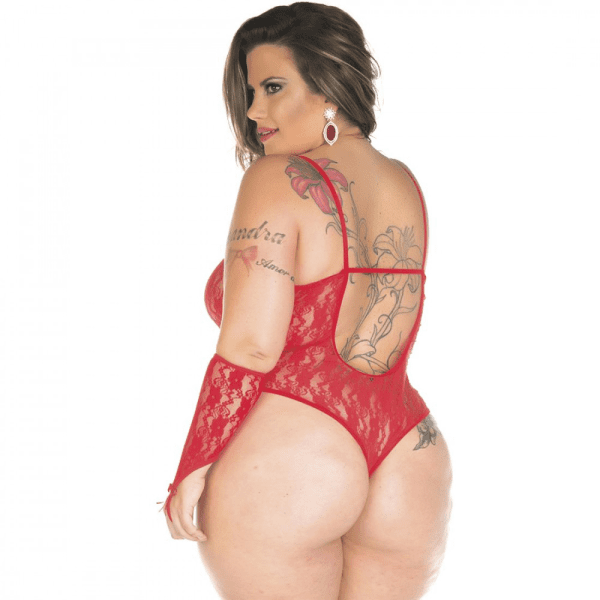 BODY SENSUAL LAÇOS  PLUS SIZE - PIMENTA SEXY - Imagem 2