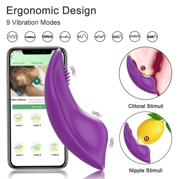 VIBRADOR DE CALCINHA YOUVIBE POR APLICATIVO 9 VIBRAÇÕES - Imagem 4