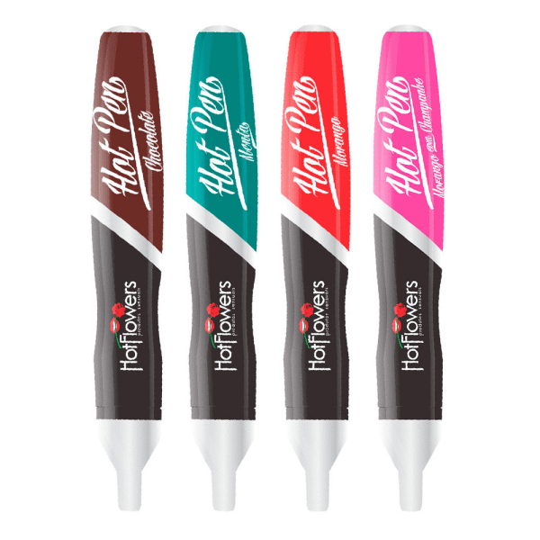CANETA COMESTIVEL HOT PEN 35G HOT FLOWERS