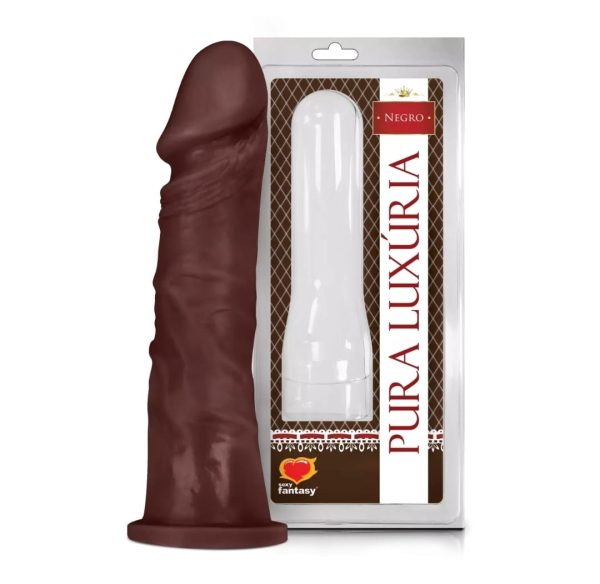 PÊNIS REALÍSTICO NEGRO 18,5X4,2CM SEXY FANTASY