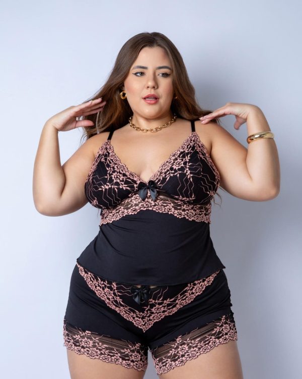 CONJUNTO BABY DOLL VANESSA PLUS SIZE - Imagem 20