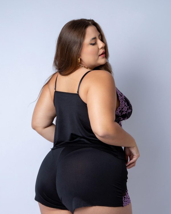CONJUNTO BABY DOLL VANESSA PLUS SIZE - Imagem 4