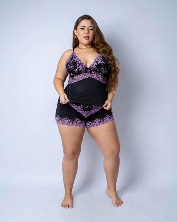 CONJUNTO BABY DOLL VANESSA PLUS SIZE - Imagem 13