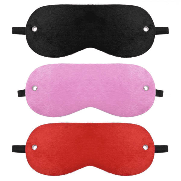 VENDA TAPA OLHO PELÚCIA DOMINATRIX