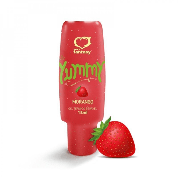 GEL COMESTÍVEL TÉRMICO YUMMY 15ML SEXY FANTASY - Imagem 2
