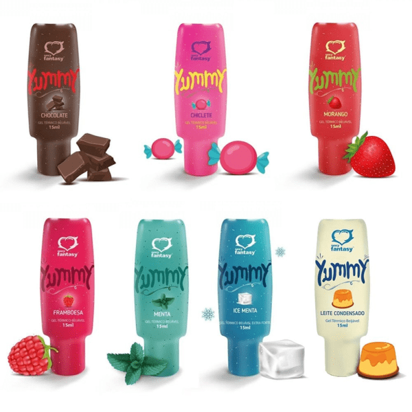 GEL COMESTÍVEL TÉRMICO YUMMY 15ML SEXY FANTASY