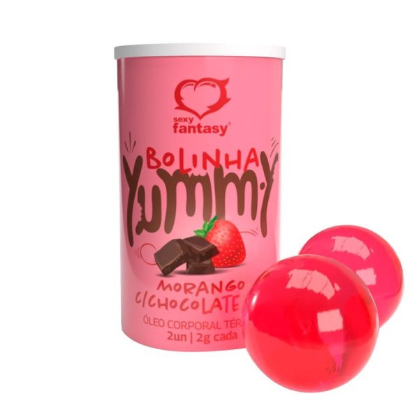 YUMMY BOLINHA BEIJÁVEL TÉRMICA COM 2 UNIDADES DE 2G SEXY FANTASY - Imagem 4