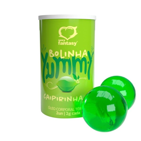 YUMMY BOLINHA BEIJÁVEL TÉRMICA COM 2 UNIDADES DE 2G SEXY FANTASY - Imagem 5