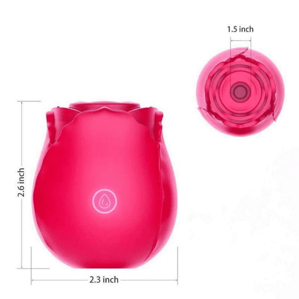 ROSA ESTIMULADORA MAGIC ROSE 2 PULSAÇÃO 10 MODOS RECARREGÁVEL - Imagem 5