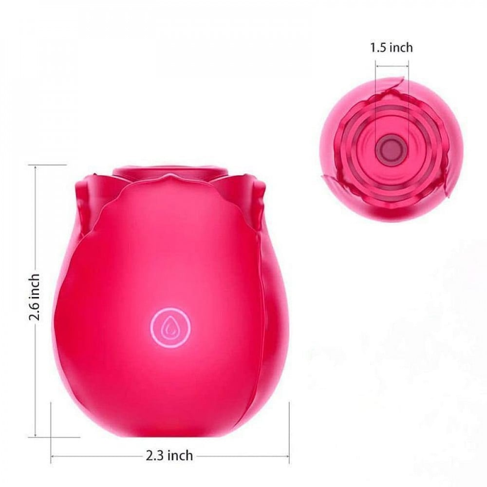 ROSA ESTIMULADORA MAGIC ROSE 2 PULSAÇÃO 10 MODOS RECARREGÁVEL - Imagem 5